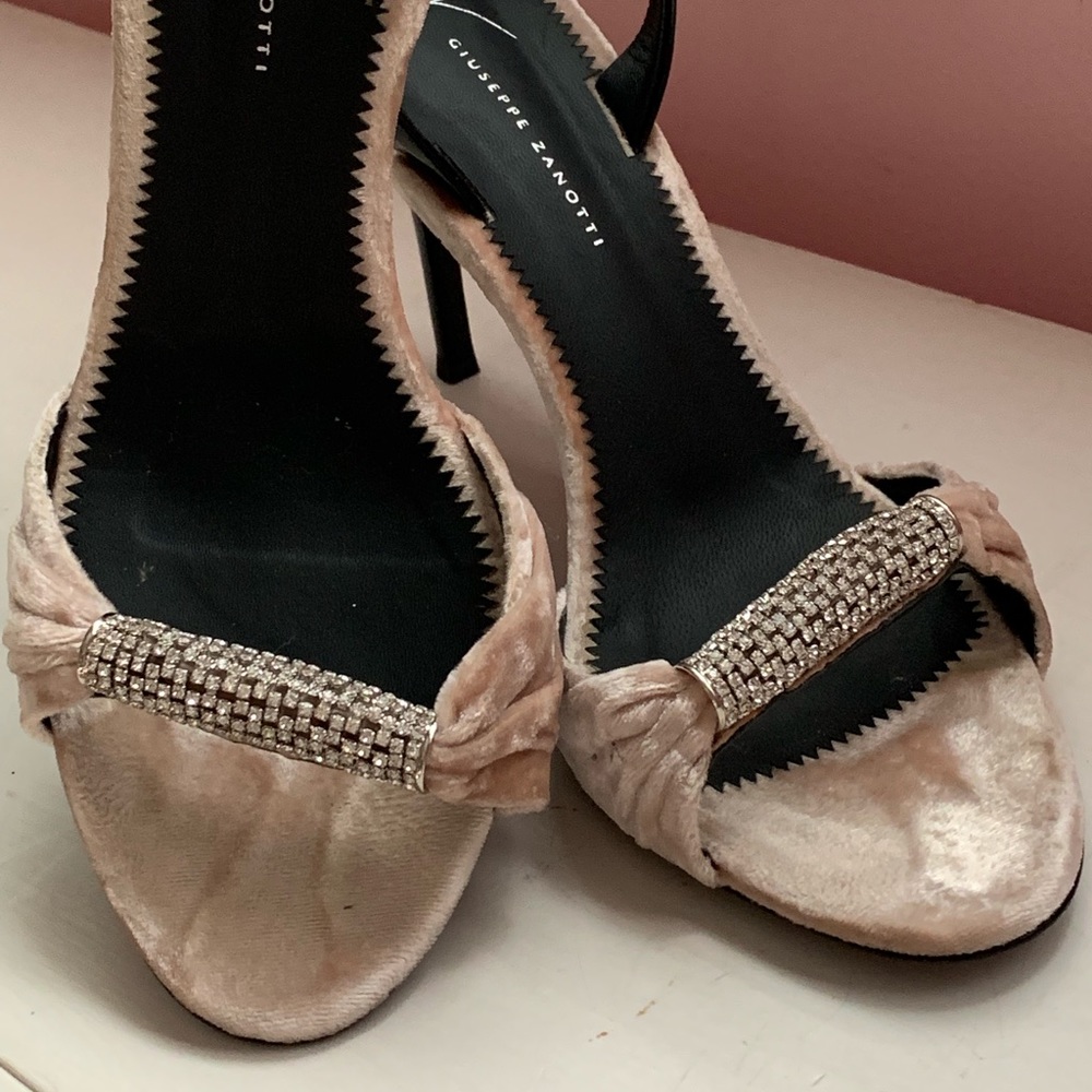 Giuseppe Zanotti “Veronica” velvet sandals
